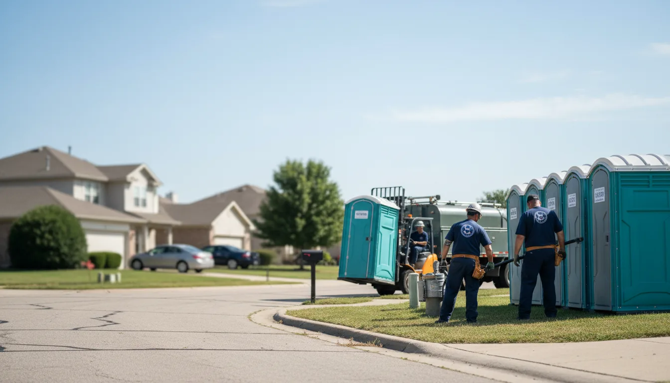 Porta Potty Rental in Ellettsville, IN near me